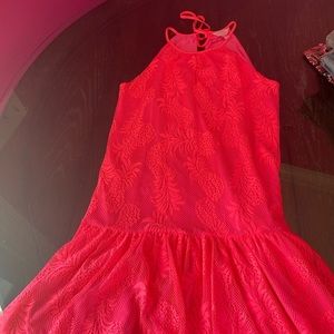 Lilly Pulitzer dress hot pink